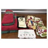 Lenox Christmas Towels, kitchen towels,