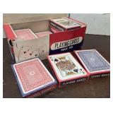 Case of 12 poker playing decks cards