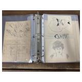 Album of original artwork *approximately 1/2 of