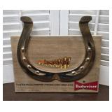 Budweiser Beer Horse Shoe Worn By Champion