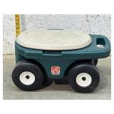 Lift-Top Garden Stool