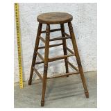 Early tall splayed leg Stool