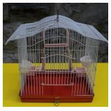 1960's Tin Casbah Bird Cage 12' tall 13 1/2' wide