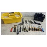 Screwdrivers, File, Hammer, etc.
