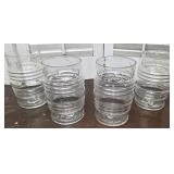 Set Red Lobster lantern nautical glasses