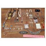 Costume jewelry necklaces bracelets earrings etc