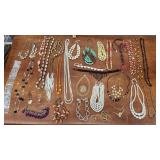 Costume jewelry necklaces etc
