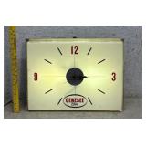 Genesee Beer Advertisement Clock - lights up