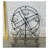Ferris Wheel Iron Planter