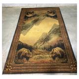 Cabin Bear Rug 90/63