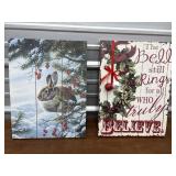 Christmas wooden wall Decor - 2