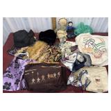 Purses, hankies, hats, dolls etcï¿½