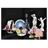 Glass & Porcelain Lot-Marked and Unmarked