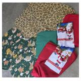 Nice Christmas linens - 2 sets of placemats