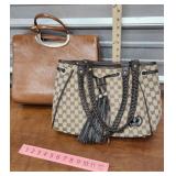 Two Gucci purses not authenticated