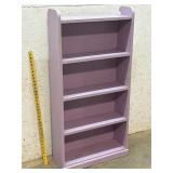 4 Tier Lilac Bookshelf 24/8/48
