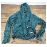 Campmor green L raincoat