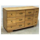 'Manor Oak' 6 Drawer Dresser 54/20/32