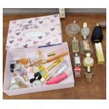 Small perfumes and bottles