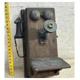 Oak Wall Phone