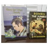 2 books - Bomba the jungle boy and bang the drum