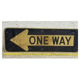 One Way Sign (aluminum)