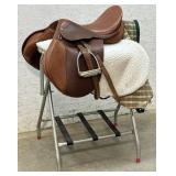 Henri De Rivel Saddle w/ saddle tree & pads