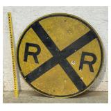 Railroad Crossing Sign (aluminum)