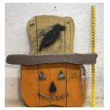 Halloween Pumpkin Decoration - all wood- pick up