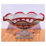 Vintage Westmoreland English Hobnail Pedestal