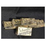 NOS Lot of Schaeffer Gold Razor Blades (7 pks)