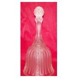 FENTON Crystal Velvet Glass Faberge Bell 6 3/4'