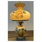 Hand painted Gone With the Wind Lamp. Beautiful