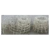 2 Rolls of Garden Fencing