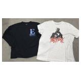 Elton John, Billy Idol concert shirts- size L