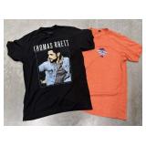 Thomas Rhett, Kenny Chesney shirts- size M