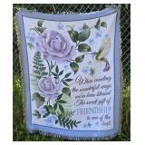 Hummingbird friendship throw - soft & clean
