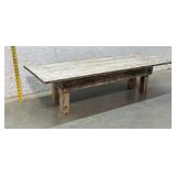 Rustic Coffee Table 48/18/13