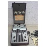 Early Webster Chicago reel to reel wire recorder