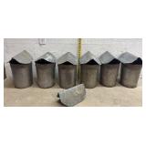 Galvanized Sap Buckets w/tops