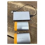 Mophie Power Station portable charger,  Muddy hand