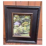 Beautiful Karrie Baldwin garden painting