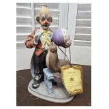 Arnari porcelain clown / seal