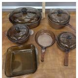 Visionware and pyrex pots