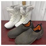 Quest boots and muck boots size 6 and 8-81/2