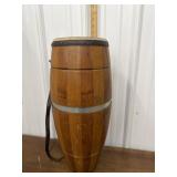 Vintage wooden drum