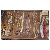 Costume jewelry necklaces bracelets etc