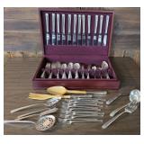 Pretty set "Prestige" flatware service for 12+
