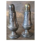 "Alvin" sterling silver salt and peppers -