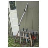 Loppers, saw, sickle